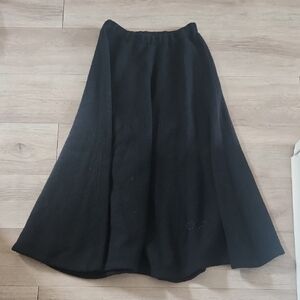 Lauren Ralph Lauren Lambswool Black Women's Skirt